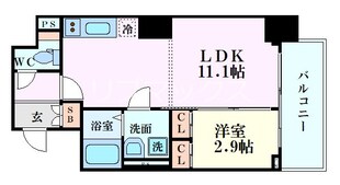 M:COURT新町の物件間取画像